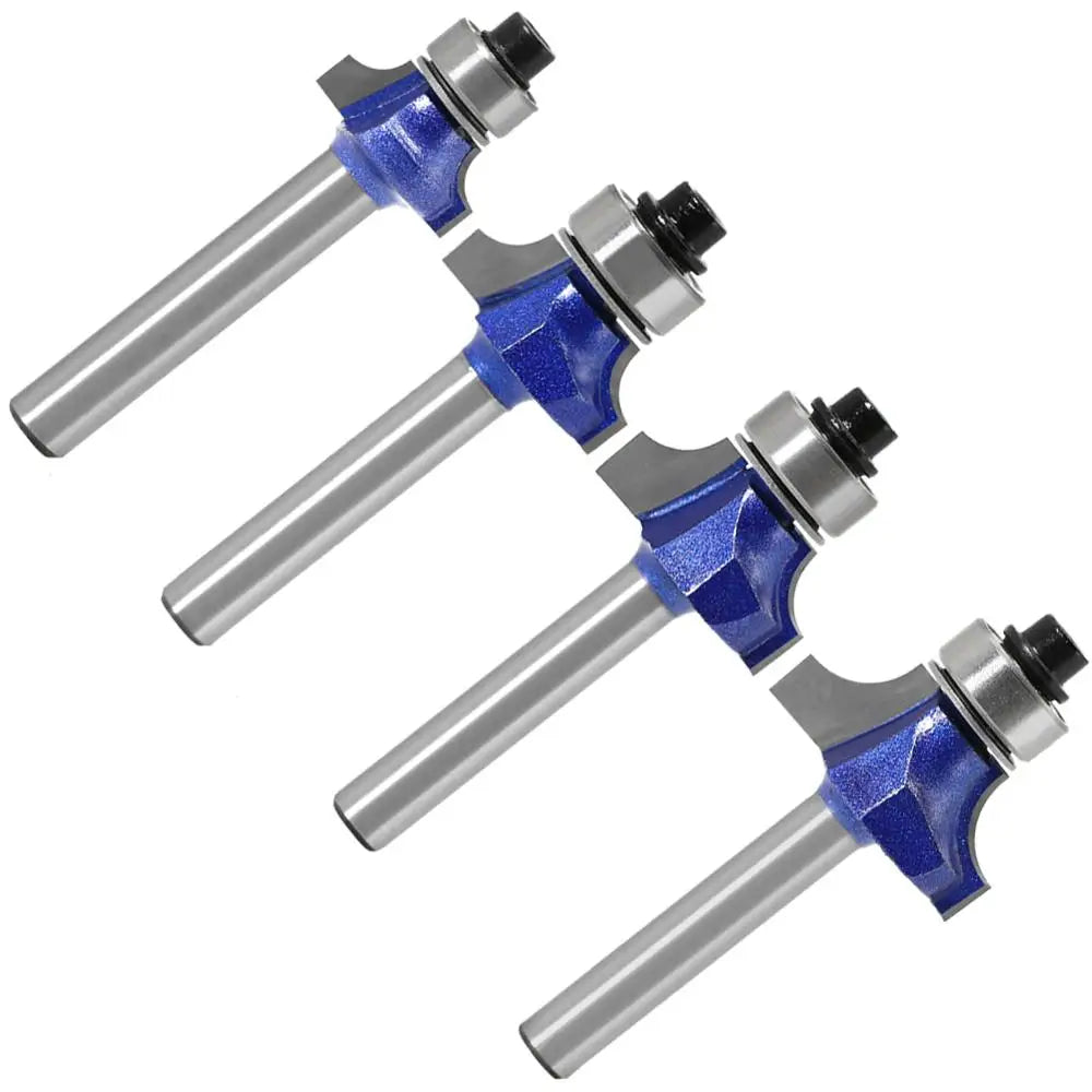 1/4 Schaft Runde Ecke Router Bit mit Lager für Holzbearbeitung