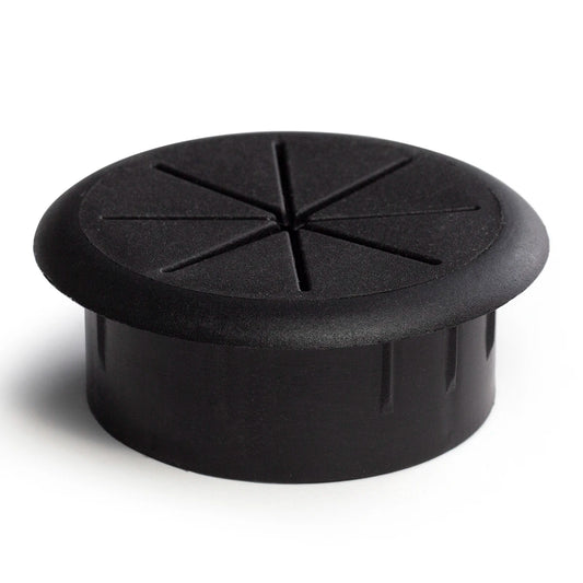 Flexible Kabeldurchführung 5,1 cm Lochabdeckung für Schreibtisch und Möbel