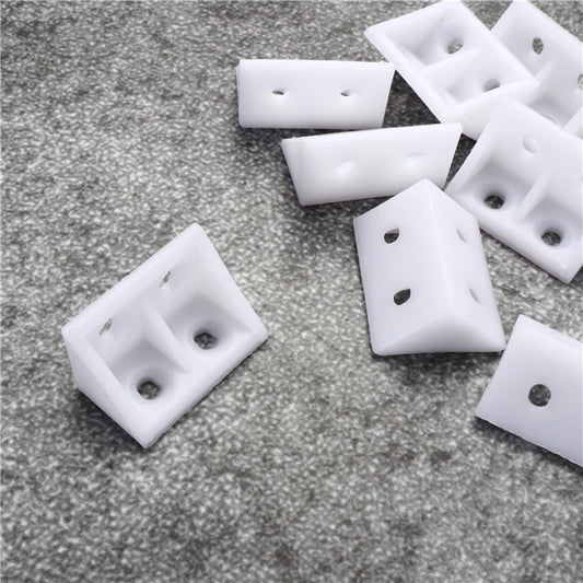 10x 90 Grad Eckverbinder für Möbel & Schränke – Nylon Kunststoff Halt