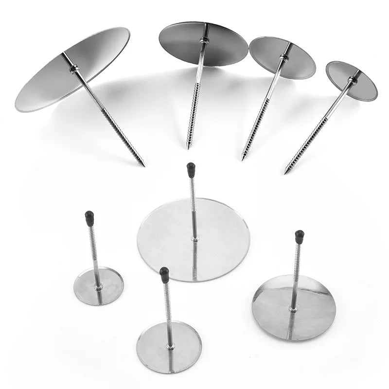 Edelstahl Nagelspitzen Set für Kuchen, Schokolade und Gebäckdeko