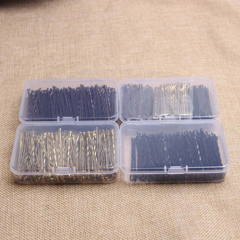 Metall Haarclips Set mit 150 Teilen für vielseitiges Styling und sicheren Halt