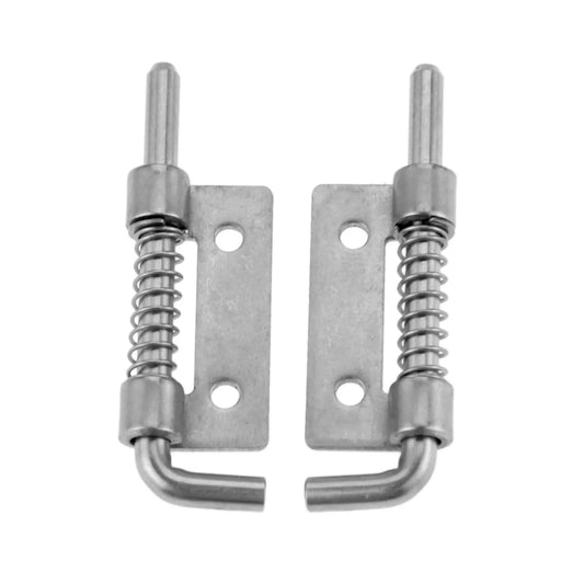 Edelstahl Federzylinder Möbel-Scharnier mit arretierbarem Bolzen 53mm