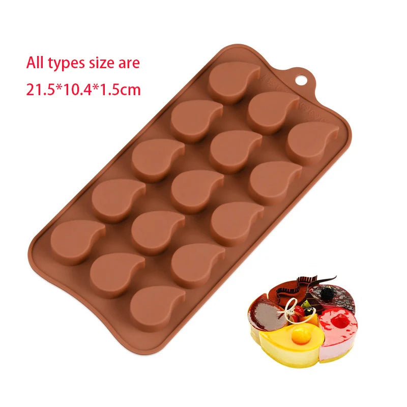 Flexible Silikon Kuchenform für Süßwaren Backen – Antihaft - Umweltfreundlich