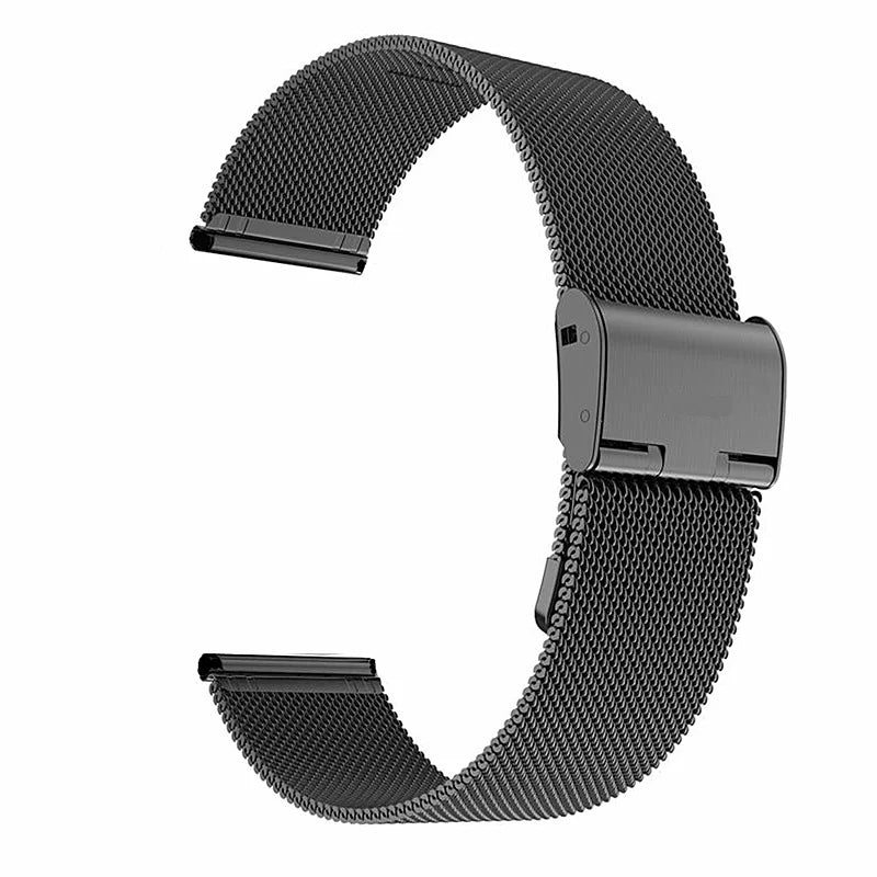 Universal Milanese Armband Edelstahl 18mm 20mm 22mm Smartwatch Uhr