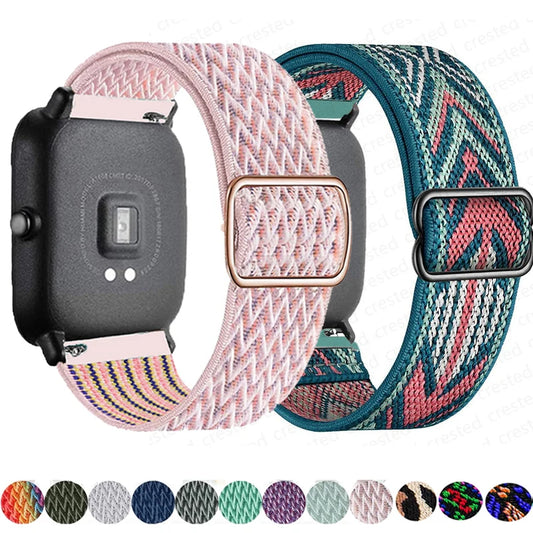 Komfortables Smartwatch Nylon Armband – 20mm & 22mm Ersatzband