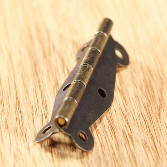 Antike Möbel-Scharniere aus Eisen 51x24mm Perfekt für Vintage-Deko