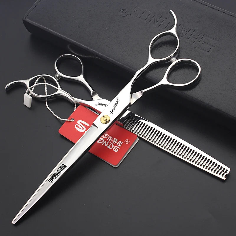 Professionelle Japanische Friseurschere mit scharfer Klinge und ergonomischem Griff