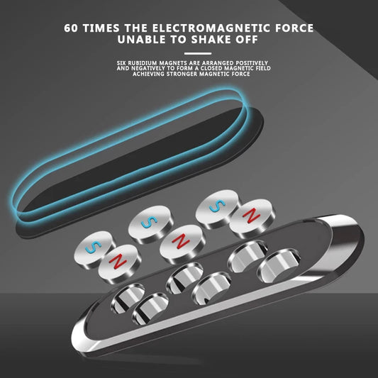 Magnetischer Autotelefonhalter für Toyota – sicher - elegant in Silber/Grau