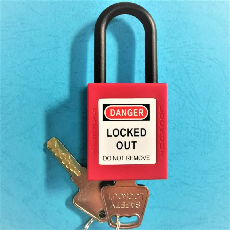 Nicht leitendes Industrie Sicherheitsvorhängeschloss Messing Nylon – Wahl