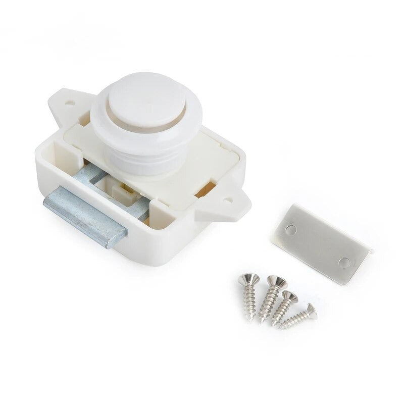 20x Push Lock Schrankverschluss Wohnmobil Caravan Boot Mini Stand