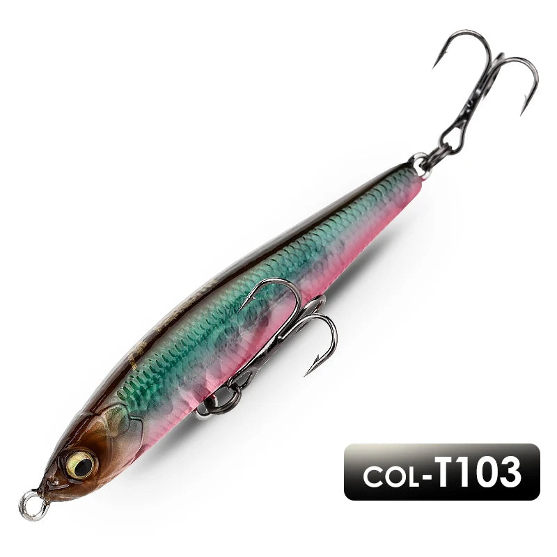 Sinking Bleistift Köder Köder 7cm 7g Angelköder für Süß und Salzwasser