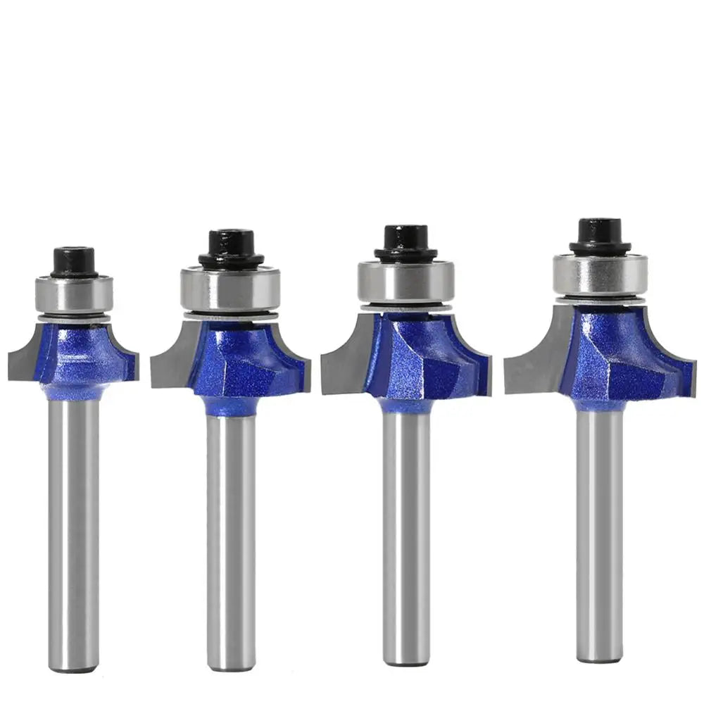 1/4 Schaft Runde Ecke Router Bit mit Lager für Holzbearbeitung