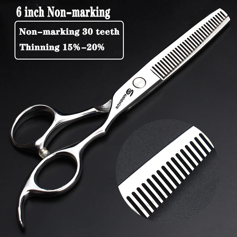 Professionelle Japanische Friseurschere mit scharfer Klinge und ergonomischem Griff