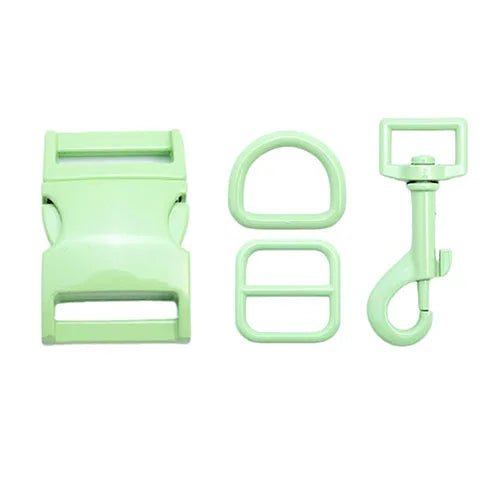 Vielseitiges Metall Beschlag Set für DIY Haustierhalsbänder & Taschen