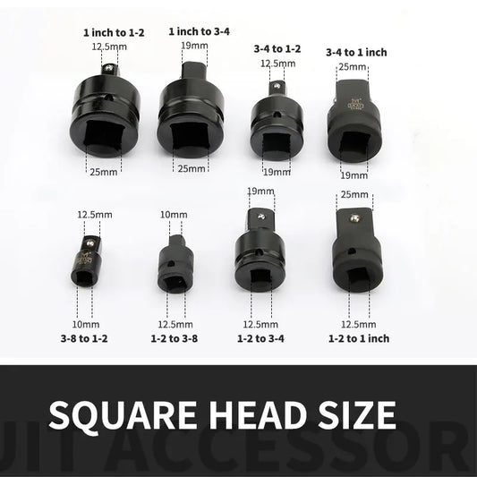 Steckschlüssel Adapter Ratschenschlüssel Konverter 3/8 1/2 3/4 1 Zoll