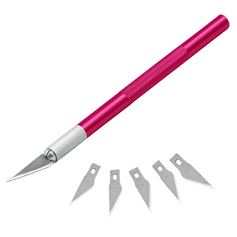 Metall Skalpell Cutter Kit Titan Klinge 14,6 cm für Präzisionsarbeiten