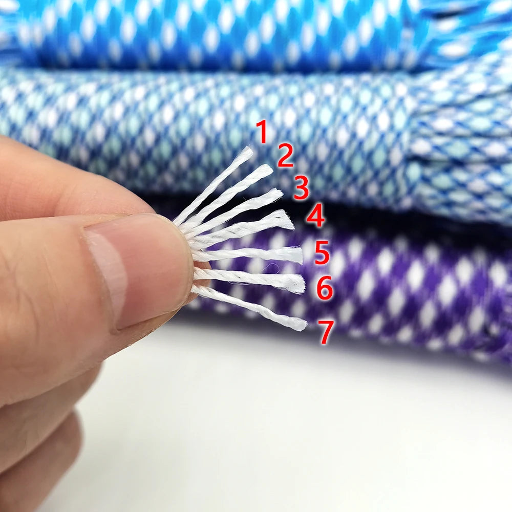 Paracord 4mm 7-Kern Survival Seil für Camping Klettern Outdoor