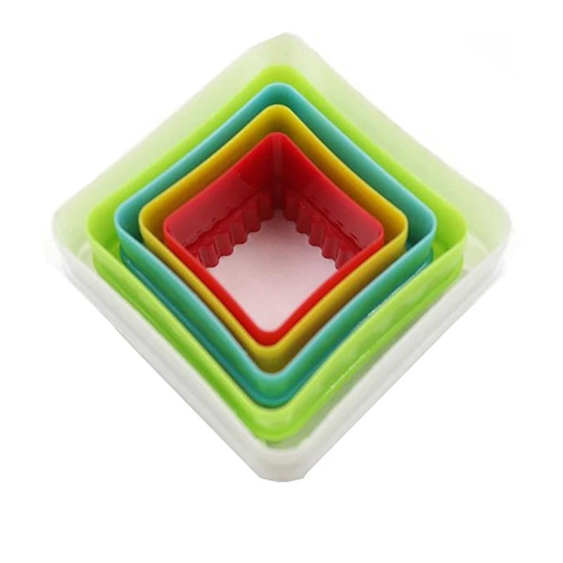 5-teiliges Set Cookies Cutter Formen Herz Stern Weihnachtsbaum