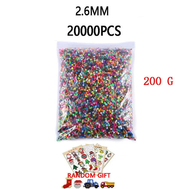 Hama Perlen Box Set 24 72 Farben Pädagogisches Kinder DIY Puzzle