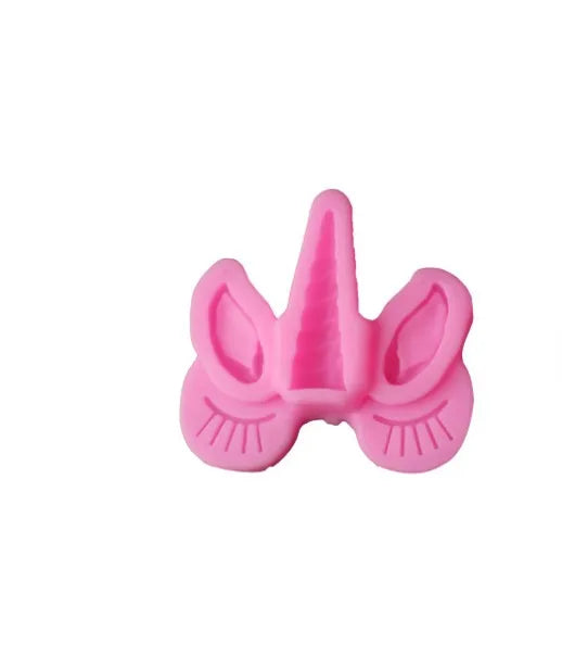 Einhorn Silikon Backform 3D Fondant Kuchenform für kreative Deko