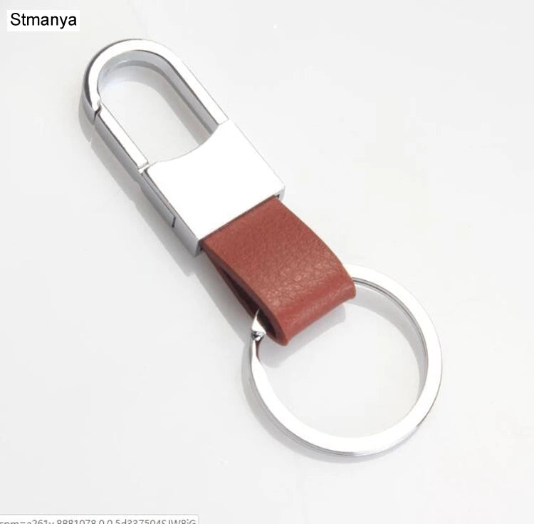 Eleganter Metall-Schlüsselanhänger mit Herz-Design, Unisex - robust