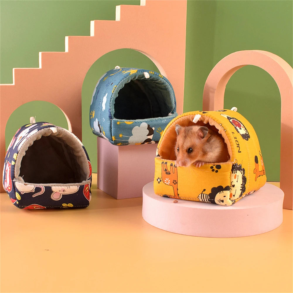 Bequeme Plüsch-Hängematte für kleine Haustiere - Warm und weich