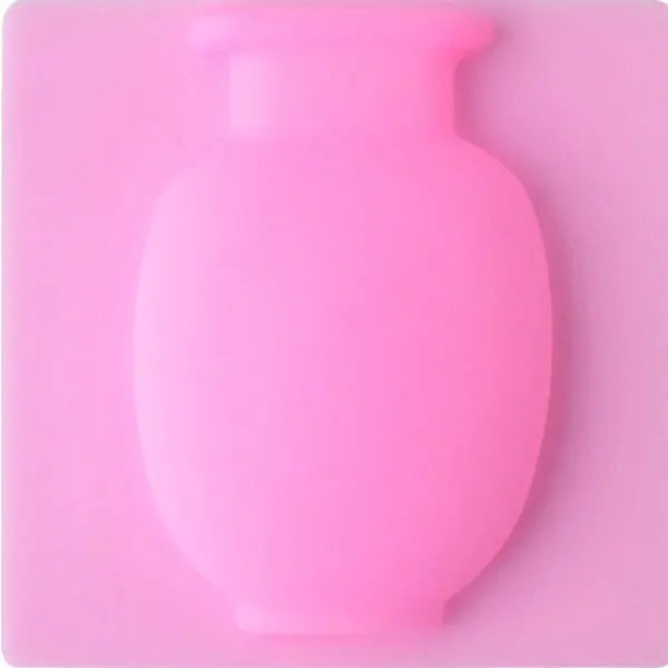 Magische Silikon-Blumenvase für Wand- und Kühlschrankdekoration