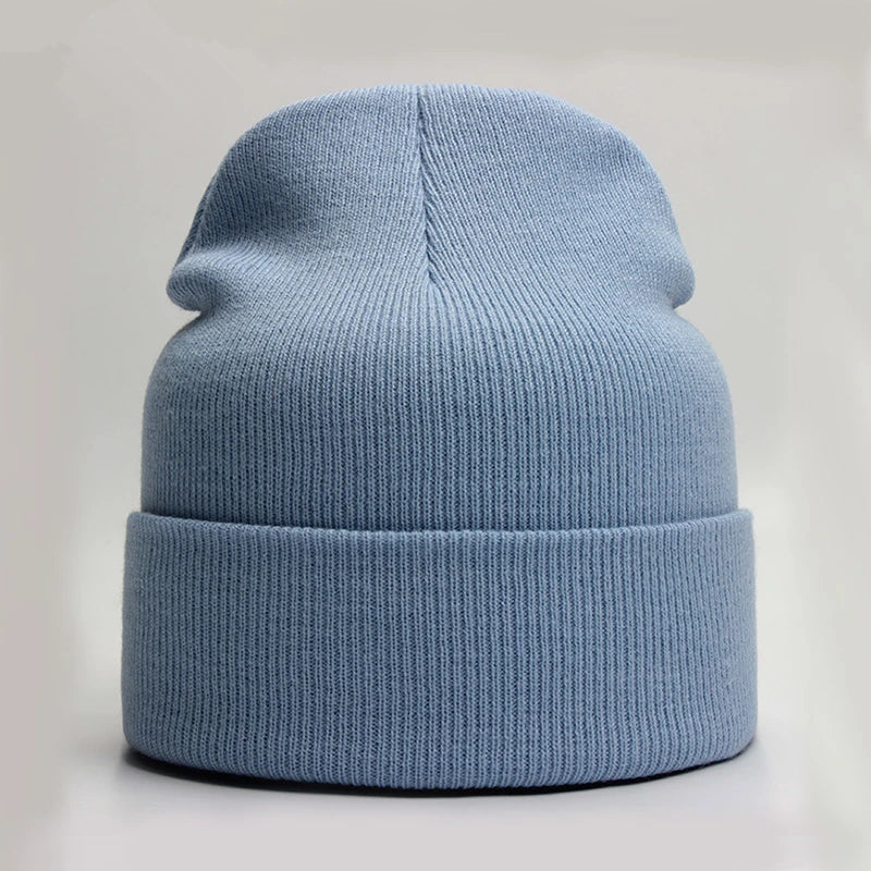 Unisex Strickmütze Herbst Winter – Warm weich bequem für Sie und Ihn