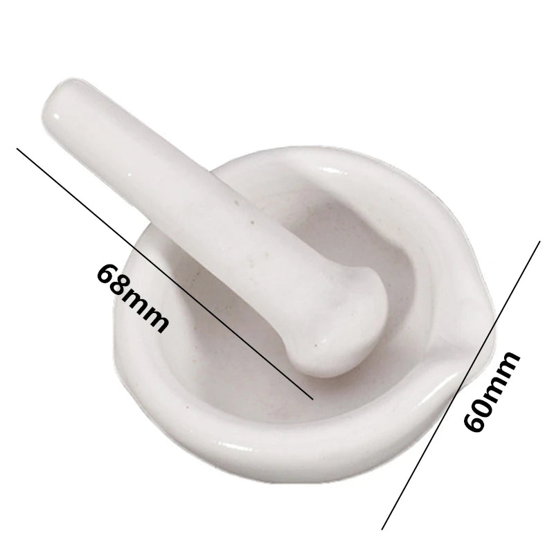 Kompaktes Mini Keramik-Mörser Set 60mm – Präzises Mahlen für frische Aromen
