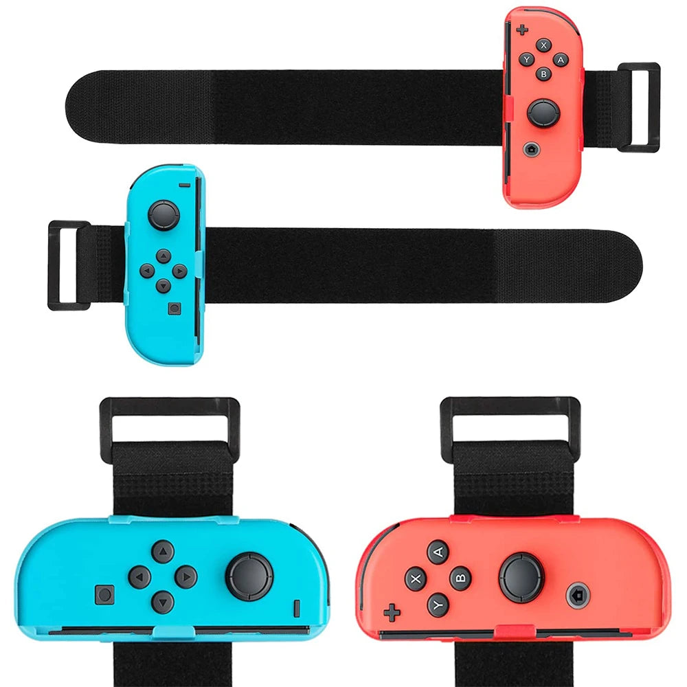 Verstellbares Nylon-Plastik Tanzarmband für Nintendo Switch Joy-Con