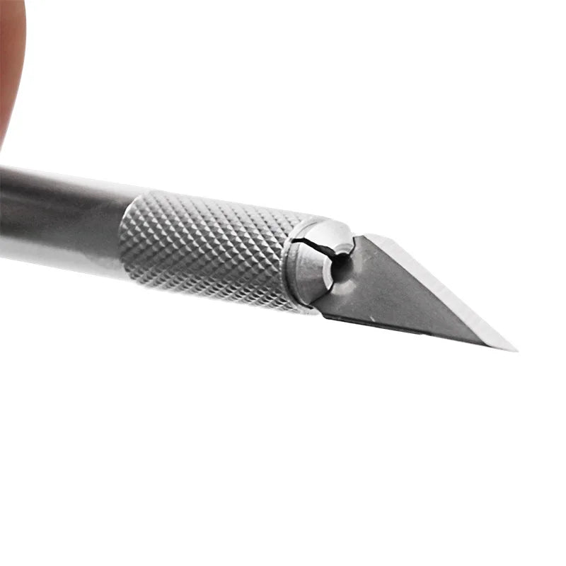 Metall Skalpell Cutter Kit Titan Klinge 14,6 cm für Präzisionsarbeiten