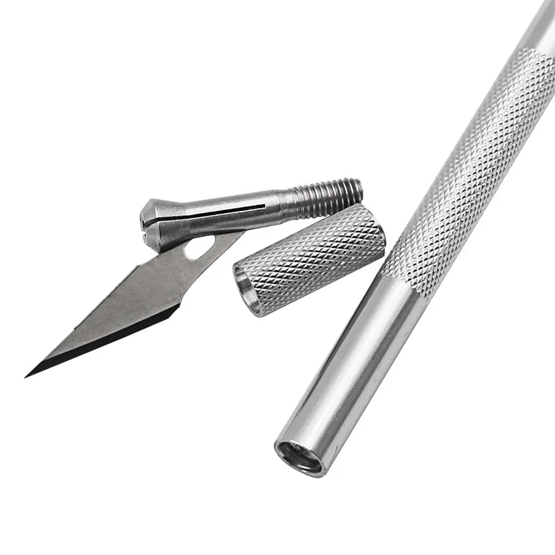 Metall Skalpell Cutter Kit Titan Klinge 14,6 cm für Präzisionsarbeiten