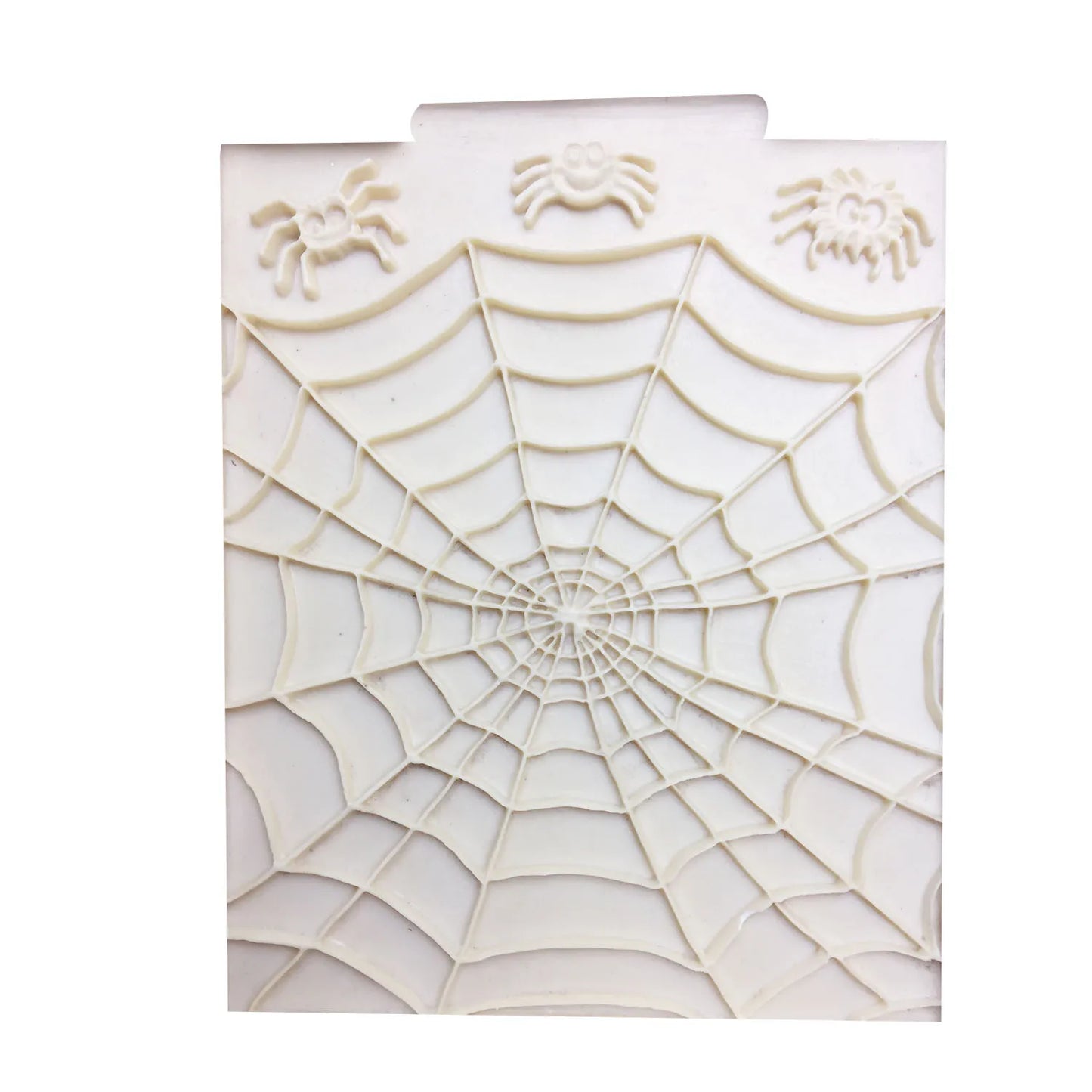 Premium Silikon Backform: Spinnennetz - Spinne für Fondant, Kuchen, DIY Deko