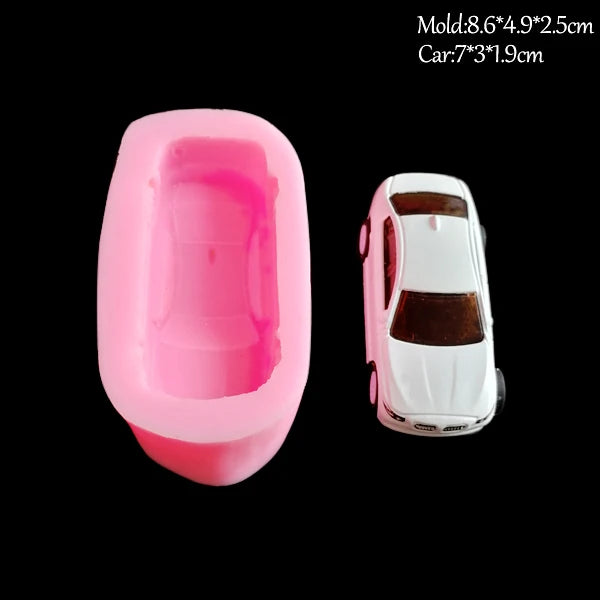 Kreative Backform Sportwagen Motiv – Silikon Fondant - Harz Form Flexibel