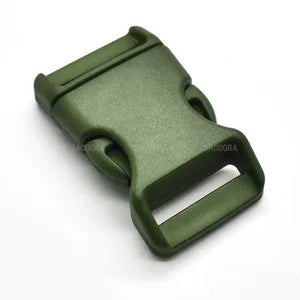 Robuste 25mm Kunststoff Schnallen für Paracord & Gurtband – 12er Set