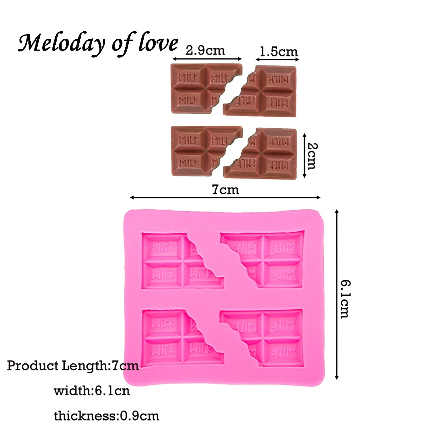 Flexibel - lebensmittelecht: Rosa Silikonform für Buchstaben-Deko bis 230°C