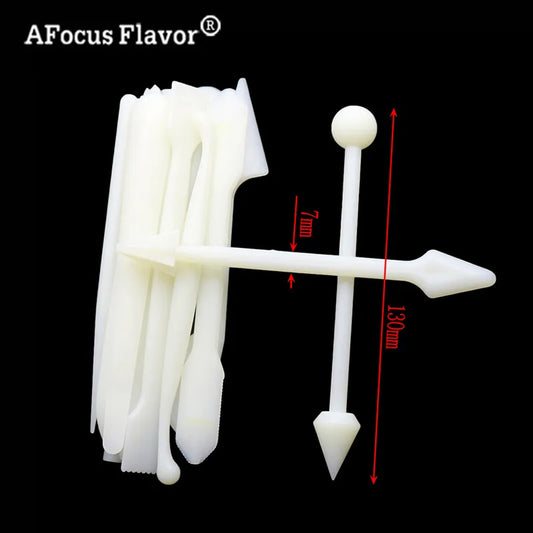 12-teiliges PP Fondant Schneidewerkzeug Set – Präzise Kuchen-Dekoration