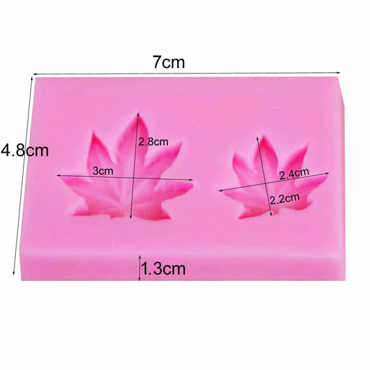 Ahornblatt Silikonform für Backen - Süßwaren – Vielseitig einsetzbar
