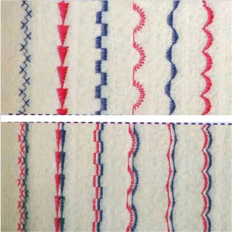 Präzise Doppel Twin Nadeln 3er Set Edelstahl 2,0/90-4,0/90 für perfekte Nählinien