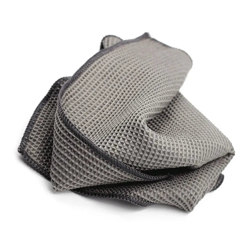 Saugstarkes 2er Mikrofaser-Set 40x40cm – Autopflege - Fenster streifenfrei reinigen