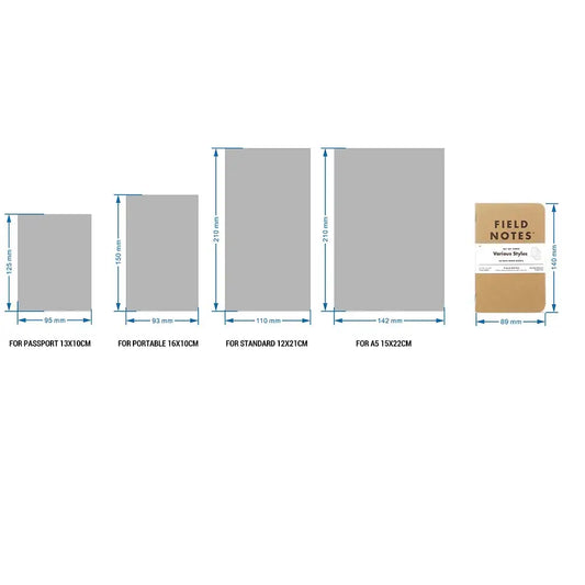 Nachfüllbares Papier für Traveler's Notebook – 32 Blatt hochwertiges Schreibpapier