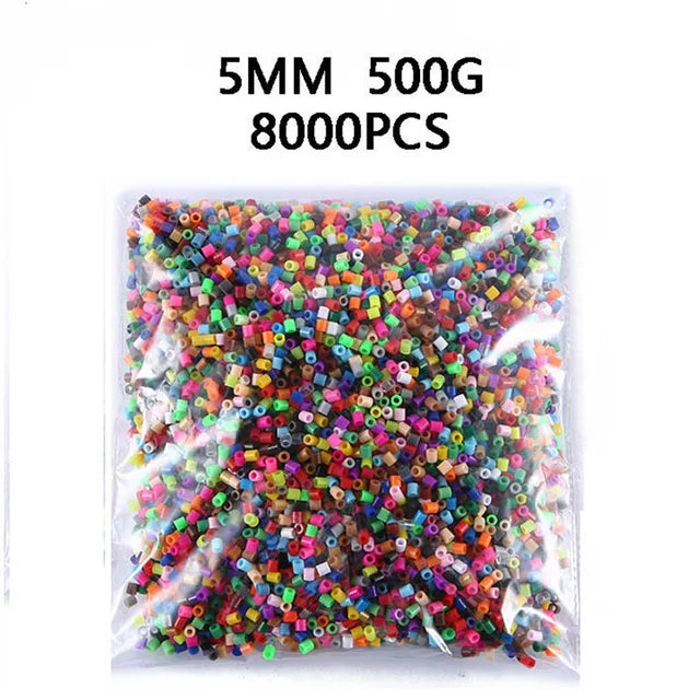 Hama Perlen Box Set 24 72 Farben Pädagogisches Kinder DIY Puzzle