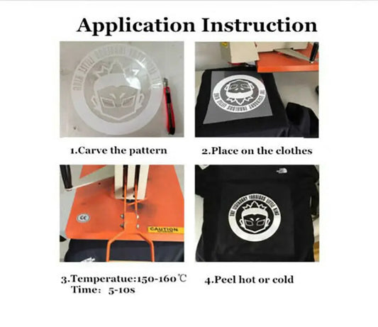 A4 Wärmeübertragung Vinyl Selbstklebende Folie für DIY Projekte