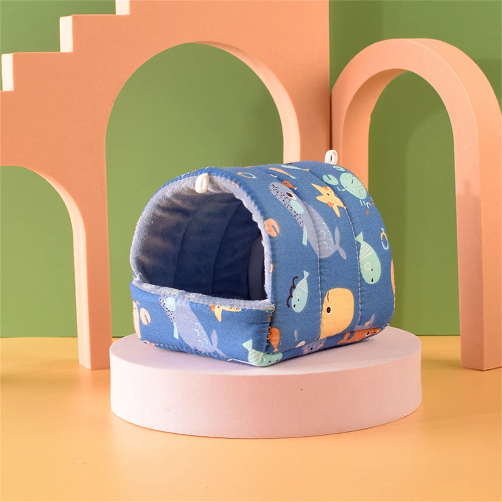 Bequeme Plüsch-Hängematte für kleine Haustiere - Warm und weich