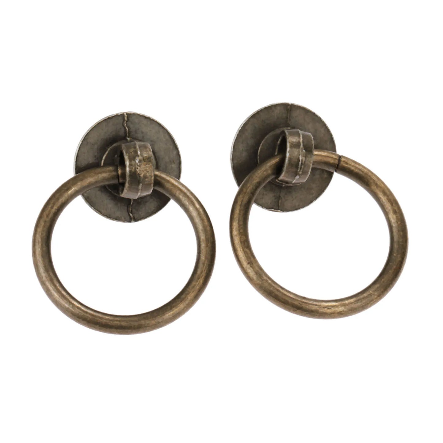 Antike Bronze Möbelgriff Knopf aus Zinklegierung 40x30mm Set