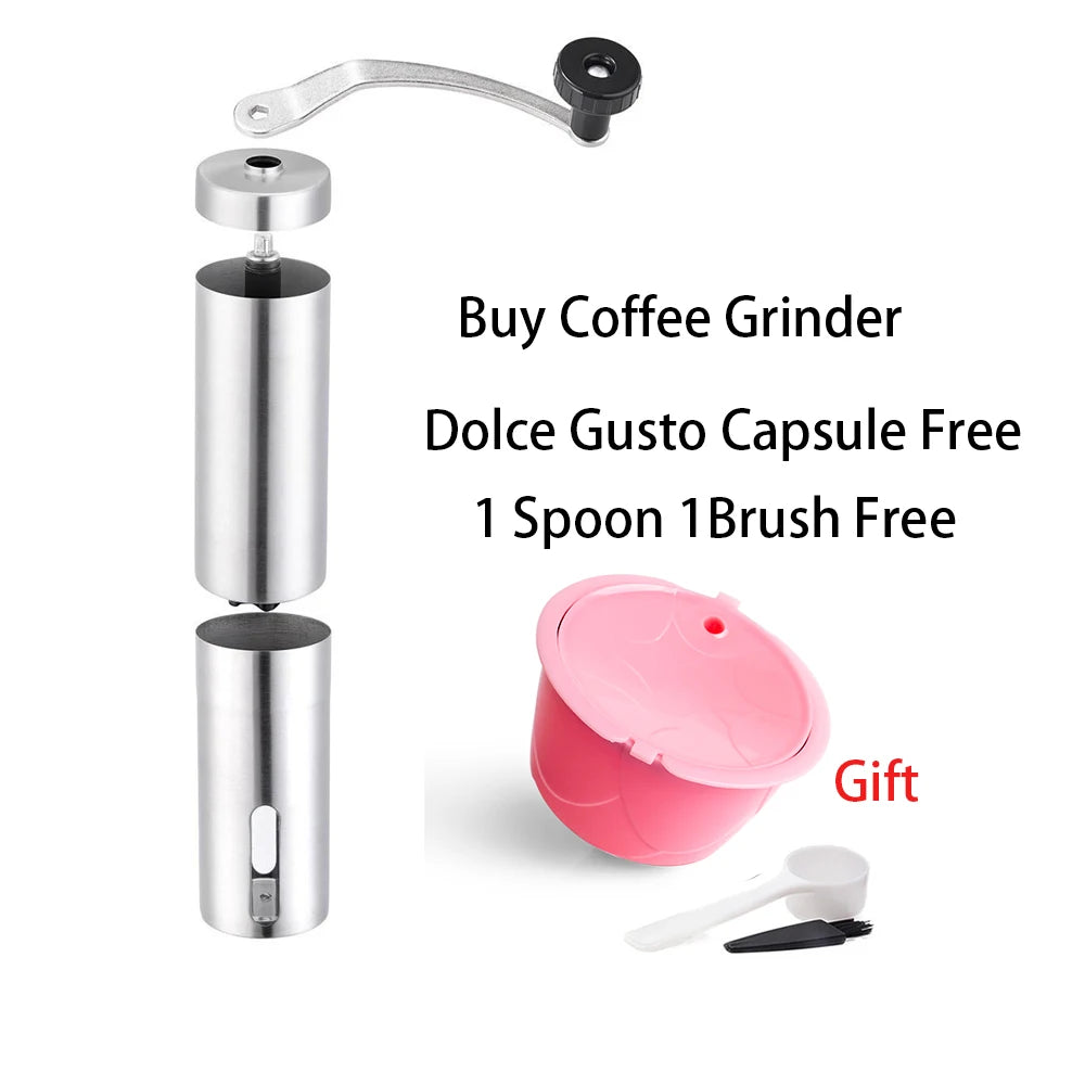 Tragbare Manuelle Kaffeemühle aus Kunststoff und ABS