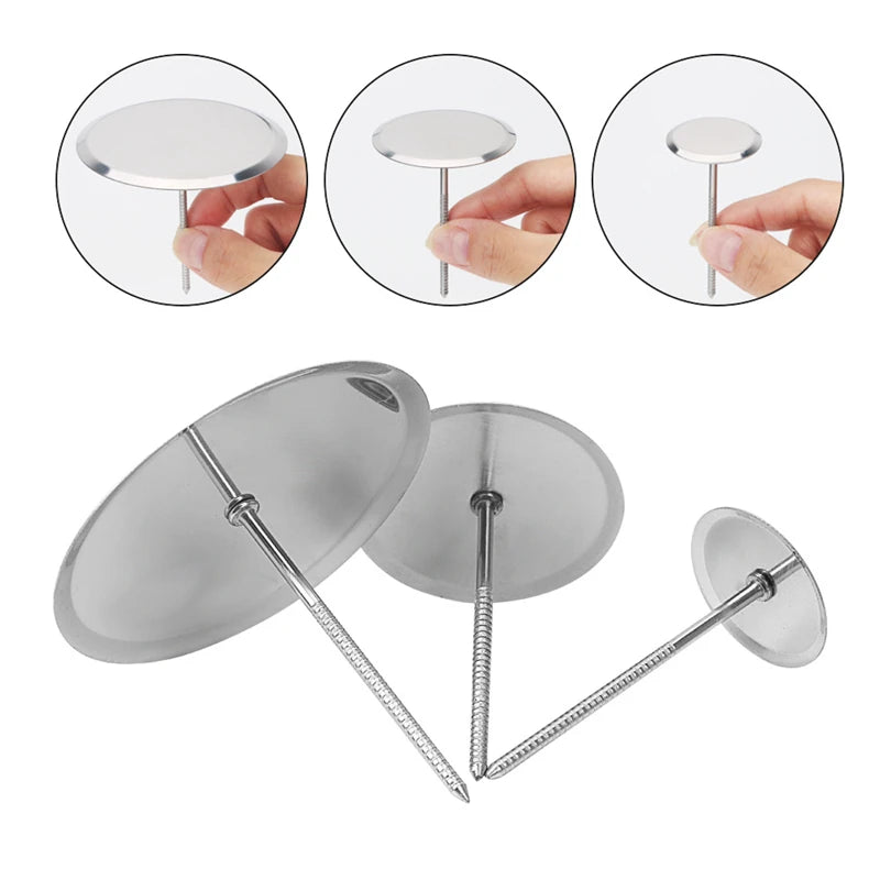 Edelstahl Nagelspitzen Set für Kuchen, Schokolade und Gebäckdeko