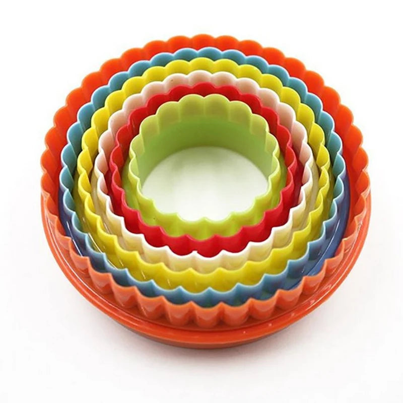 5-teiliges Set Cookies Cutter Formen Herz Stern Weihnachtsbaum