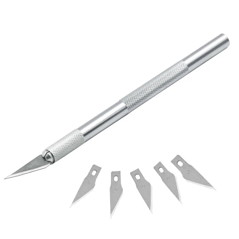 Metall Skalpell Cutter Kit Titan Klinge 14,6 cm für Präzisionsarbeiten