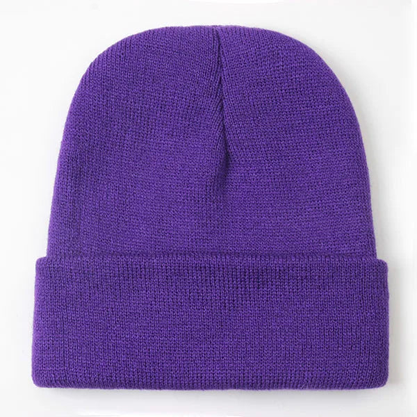 Unisex Strickmütze Herbst Winter – Warm weich bequem für Sie und Ihn